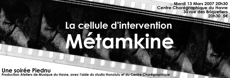Cellule d'intervention metamkine 2007