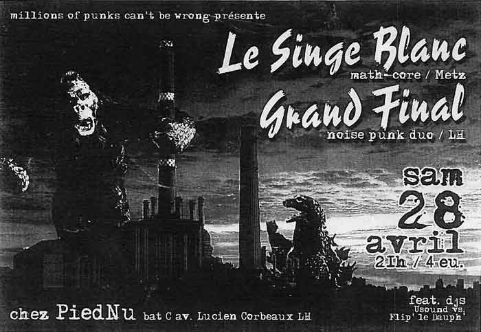 Singe blanc / Grand final 2007